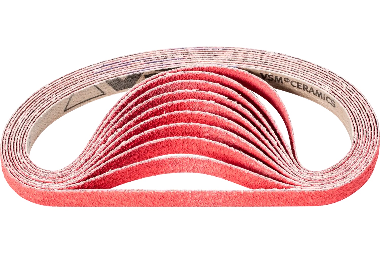 Picture of Pferd Abrasive File Belt, 18" X 1/2, 60 Grit, Ceramic Co-Cool